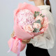 Авторский букет с гортензией и нежными розами. Букет 84 Kimbirly Flowers