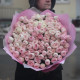 51 пионовидная кустовая роза Мэнсфилд парк. Букет 220 Kimbirly Flowers